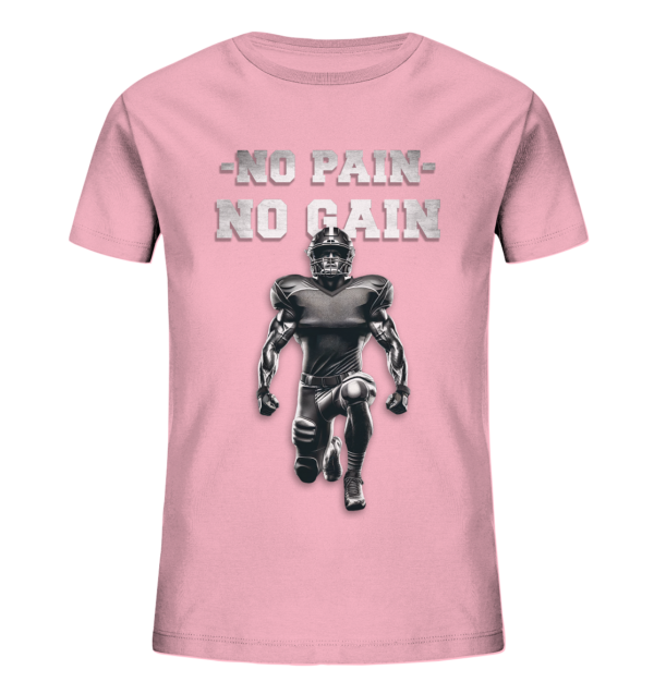 No Pain No Gain Metal - Kids Organic Shirt - Amfoo Shop