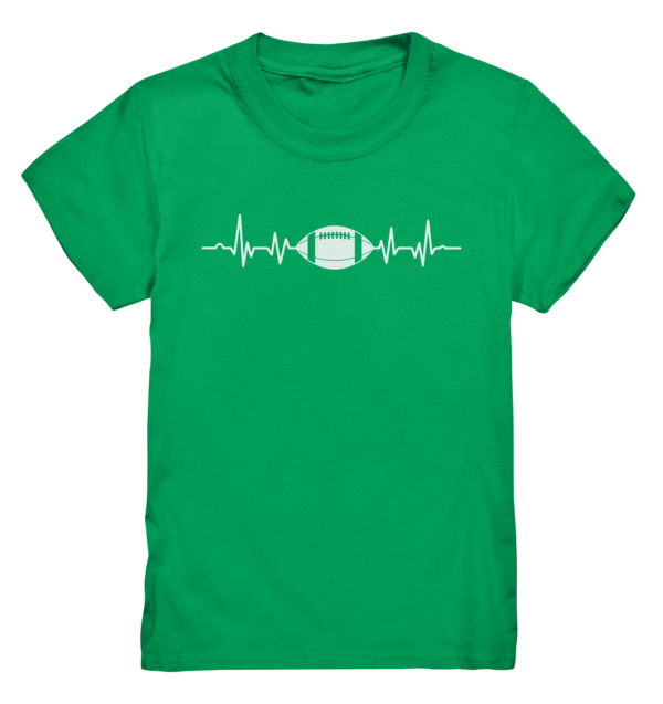 Football Heartbeat - Kids Premium Shirt - Amfoo Shop