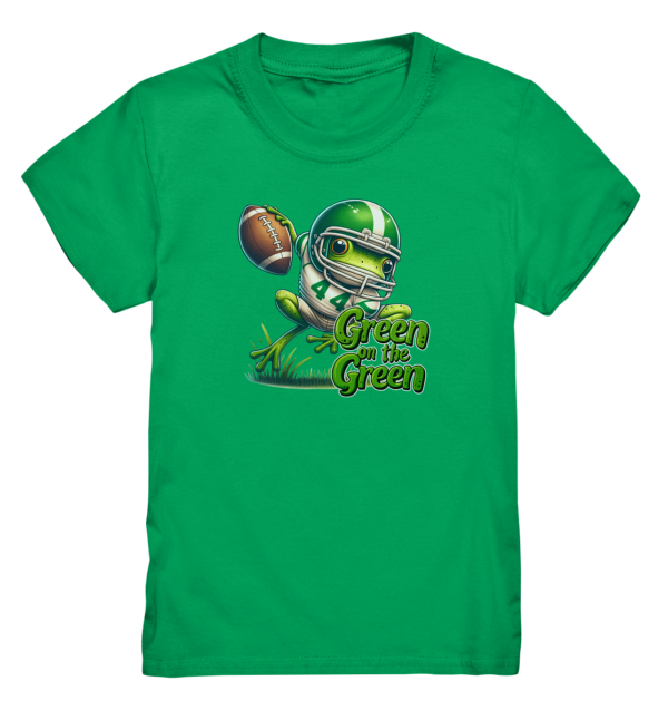 Green Frog- Kids Premium Shirt - Amfoo Shop