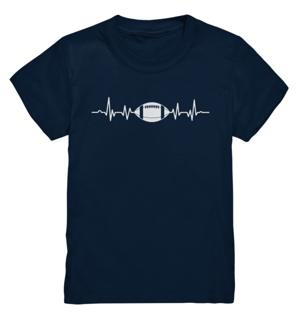 Football Heartbeat - Kids Premium Shirt - Amfoo Shop