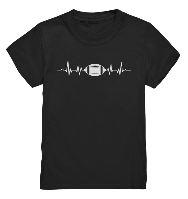 Football Heartbeat - Kids Premium Shirt - Amfoo Shop