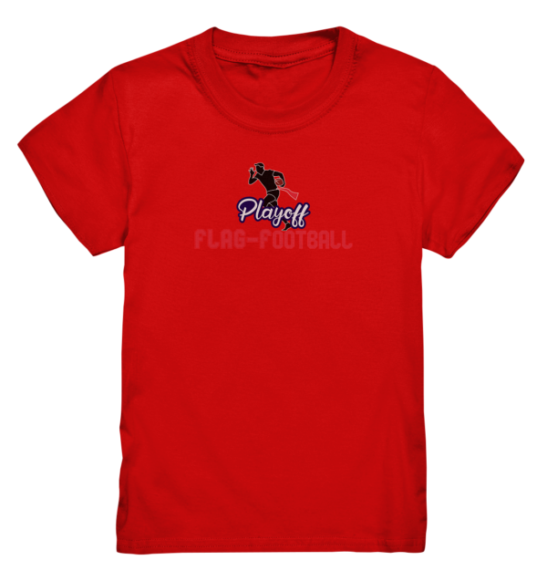 Playoff Flag Football Men red - Kids Premium Shirt - Amfoo Shop