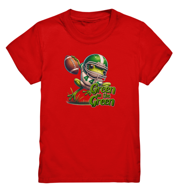 Green Frog- Kids Premium Shirt - Amfoo Shop