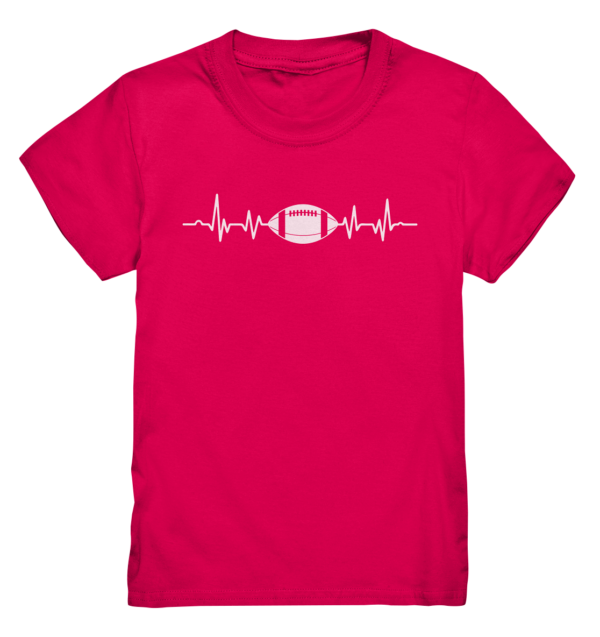 Football Heartbeat - Kids Premium Shirt - Amfoo Shop