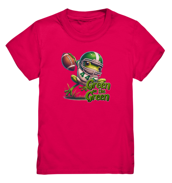 Green Frog- Kids Premium Shirt - Amfoo Shop