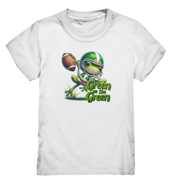 Green Frog- Kids Premium Shirt - Amfoo Shop