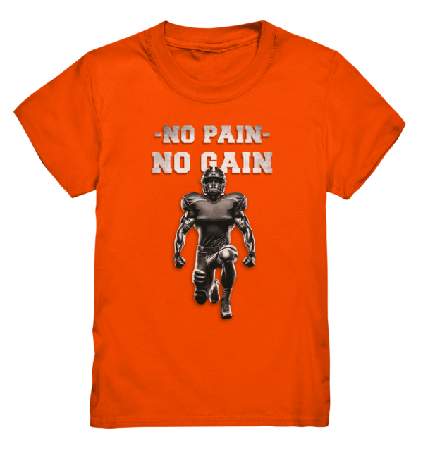 No Pain No Gain Metal - Kids Premium Shirt - Amfoo Shop