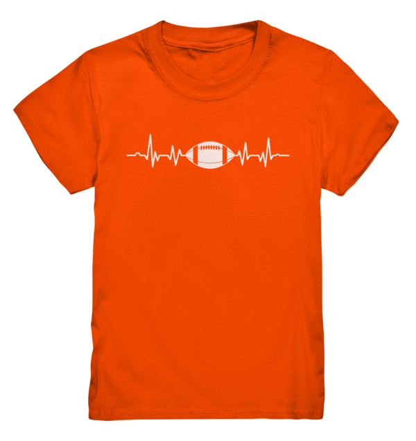 Football Heartbeat - Kids Premium Shirt - Amfoo Shop