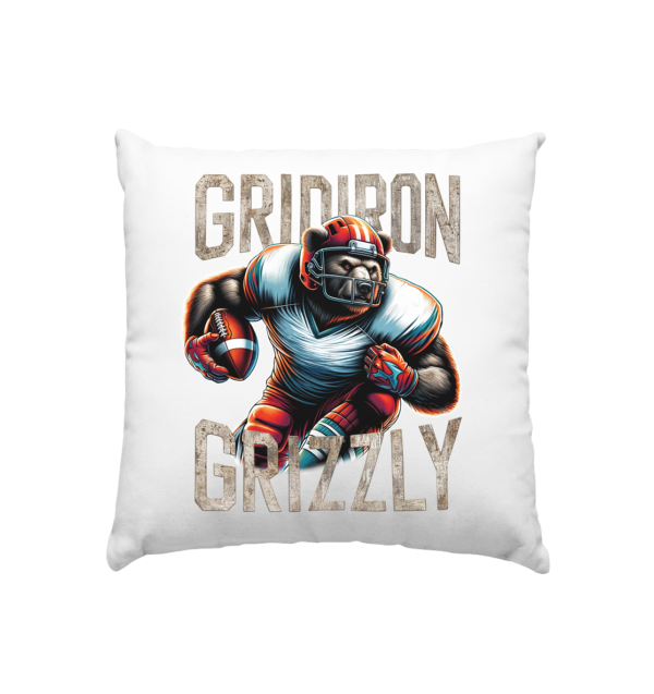 Gridiron Grizzly - Kissen 40x40cm - Amfoo Shop