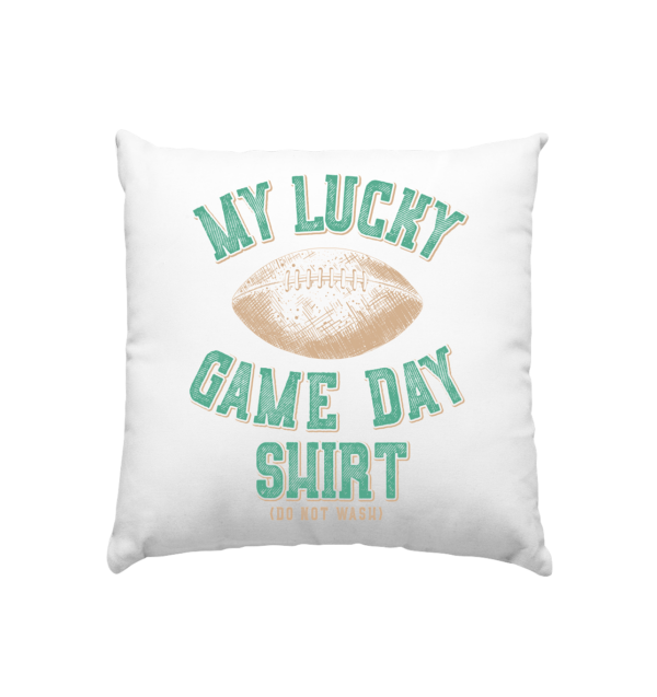 My Lucky Game Day Shirt - Kissen 40x40cm - Amfoo Shop