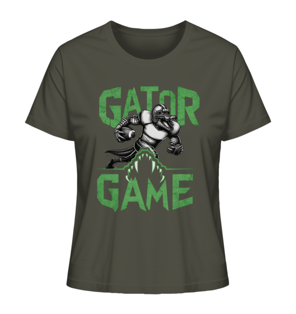 Gator Game - Ladies Organic Shirt - Amfoo Shop