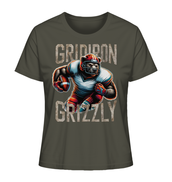 Gridiron Grizzly - Ladies Organic Shirt - Amfoo Shop