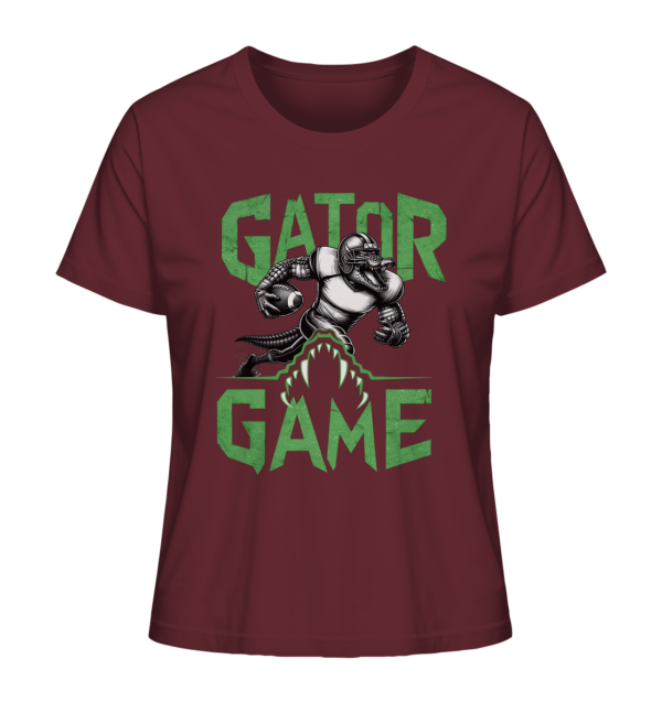 Gator Game - Ladies Organic Shirt - Amfoo Shop