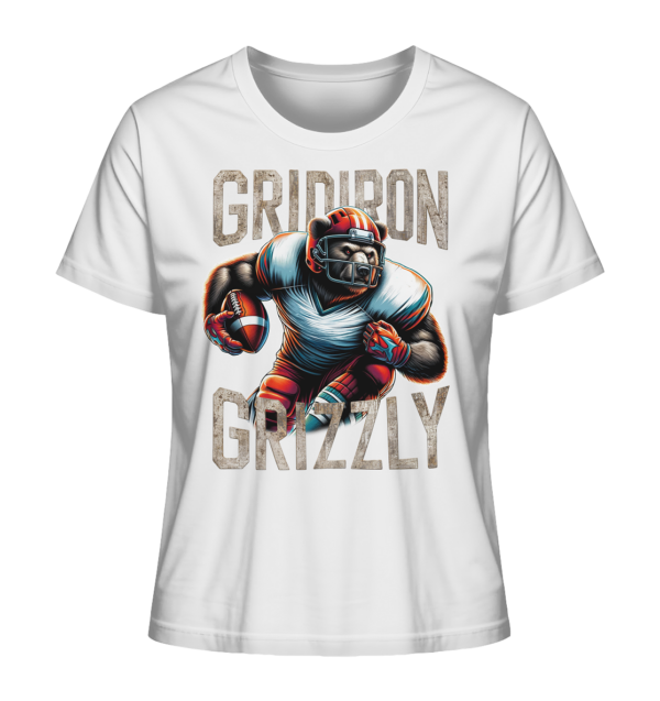 Gridiron Grizzly - Ladies Organic Shirt - Amfoo Shop