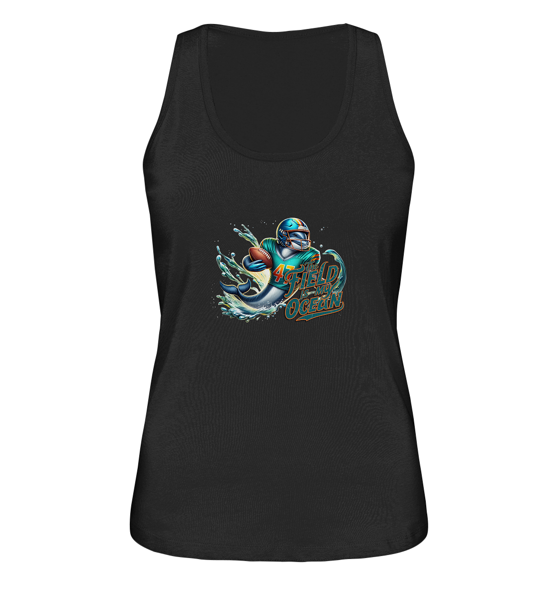 Dolphin - Ladies Organic Tank-Top - Amfoo Shop