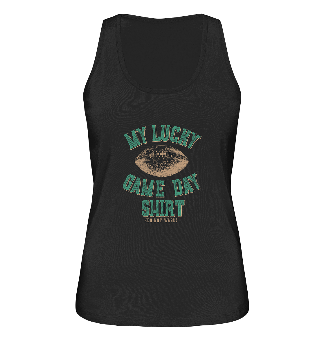 My Lucky Game Day Shirt - Ladies Organic Tank-Top - Amfoo Shop