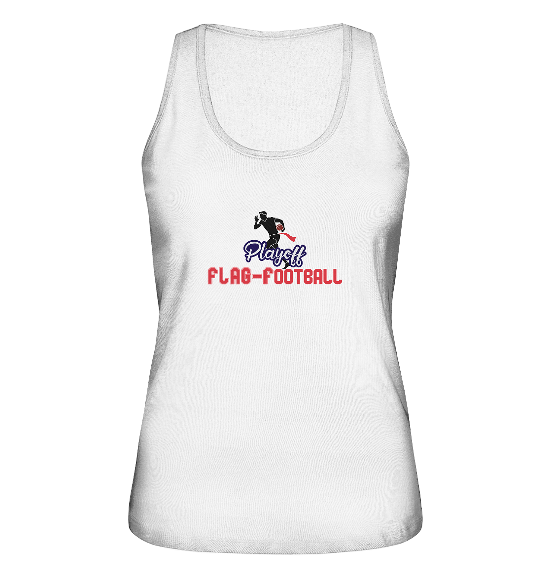 Playoff Flag Football Men red - Ladies Organic Tank-Top - Amfoo Shop