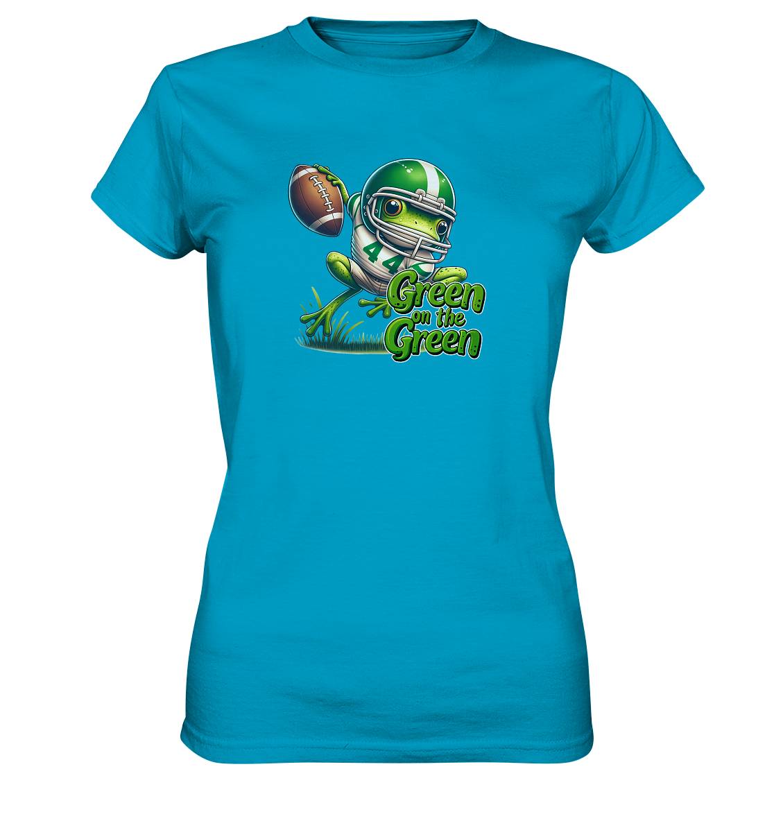 Green Frog- Ladies Premium Shirt - Amfoo Shop