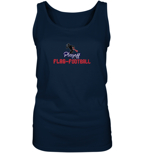 Playoff Flag Football Men red - Ladies Tank-Top - Amfoo Shop