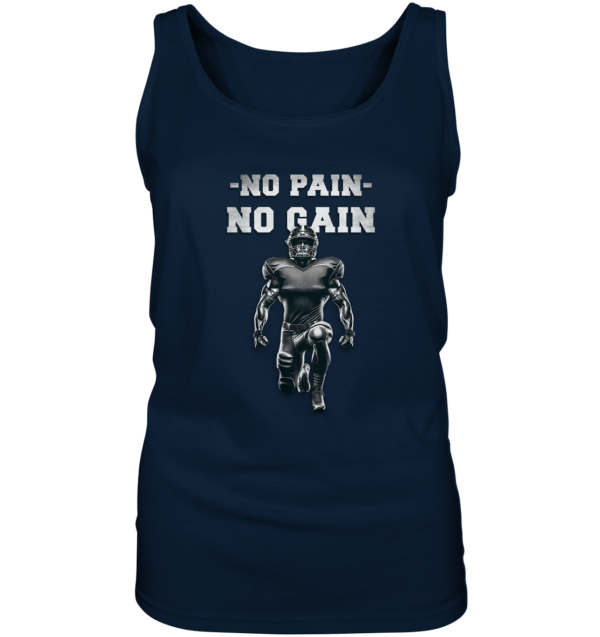 No Pain No Gain Metal - Ladies Tank-Top - Amfoo Shop