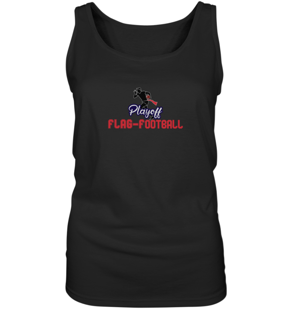 Playoff Flag Football Men red - Ladies Tank-Top - Amfoo Shop