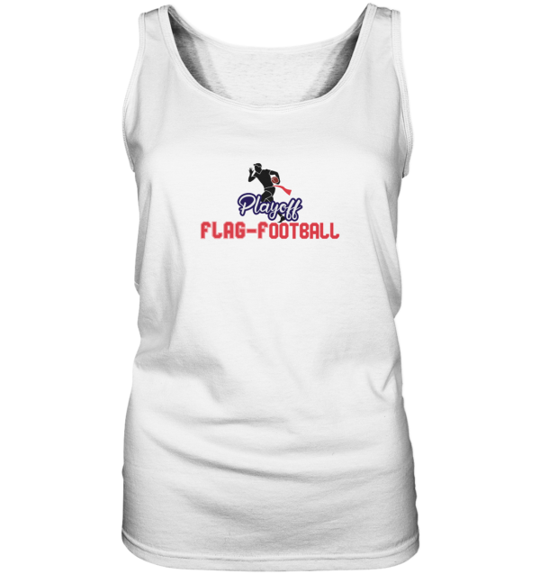 Playoff Flag Football Men red - Ladies Tank-Top - Amfoo Shop