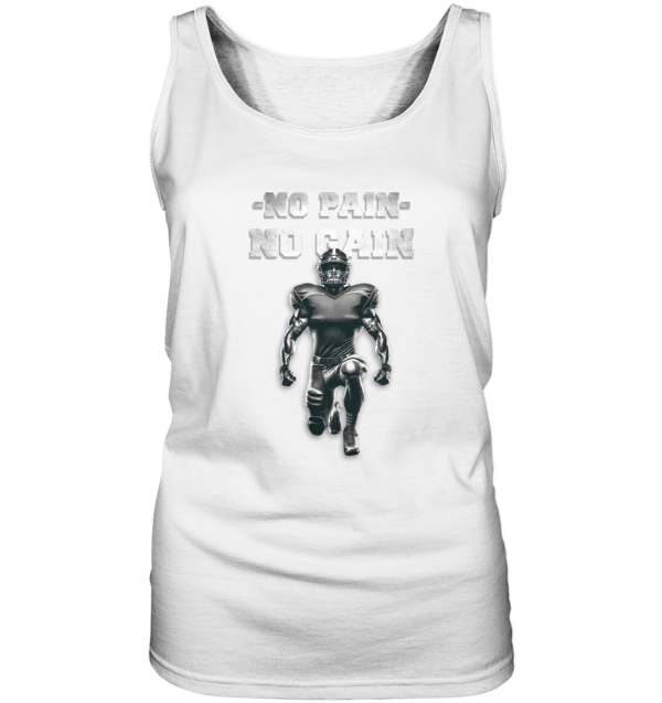 No Pain No Gain Metal - Ladies Tank-Top - Amfoo Shop