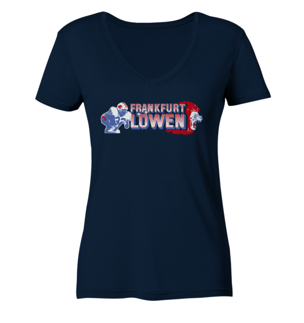 Frankfurt Löwen Ladies V-Neck Shirt - Amfoo Shop