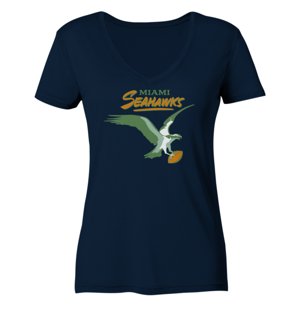 Miami Seahawks Ladies V-Neck Shirt - Amfoo Shop