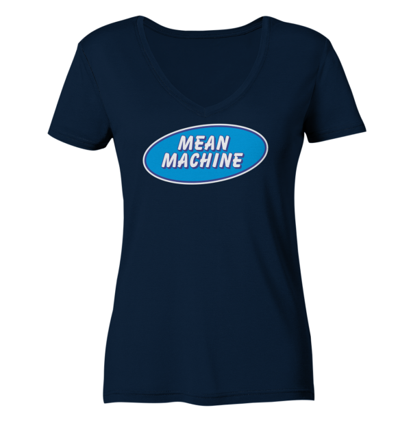 Mean Machine Ladies V-Neck Shirt - Amfoo Shop