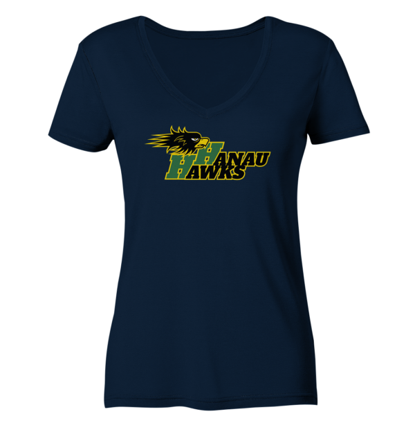 Hanau Hawks Ladies V-Neck Shirt - Amfoo Shop