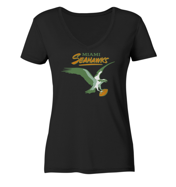 Miami Seahawks Ladies V-Neck Shirt - Amfoo Shop