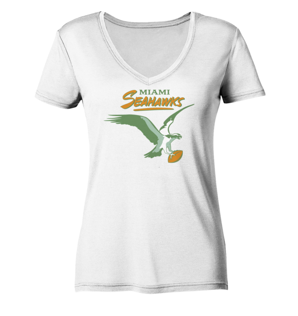 Miami Seahawks Ladies V-Neck Shirt - Amfoo Shop