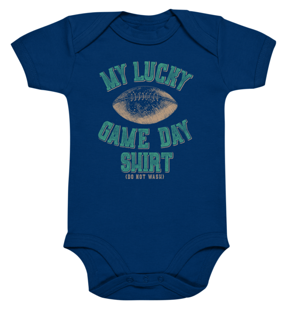 My Lucky Game Day Shirt - Organic Baby Bodysuite - Amfoo Shop