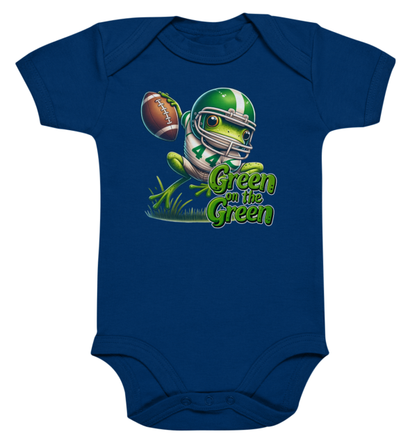 Green Frog- Organic Baby Bodysuite - Amfoo Shop