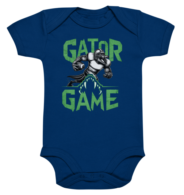 Gator Game - Organic Baby Bodysuite - Amfoo Shop