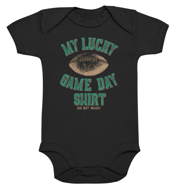 My Lucky Game Day Shirt - Organic Baby Bodysuite - Amfoo Shop