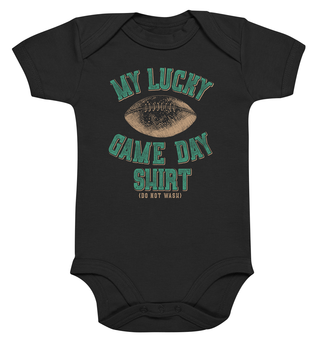 My Lucky Game Day Shirt - Organic Baby Bodysuite - Amfoo Shop