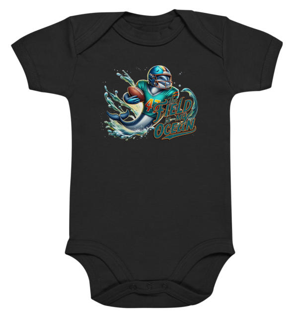 Dolphin - Organic Baby Bodysuite - Amfoo Shop