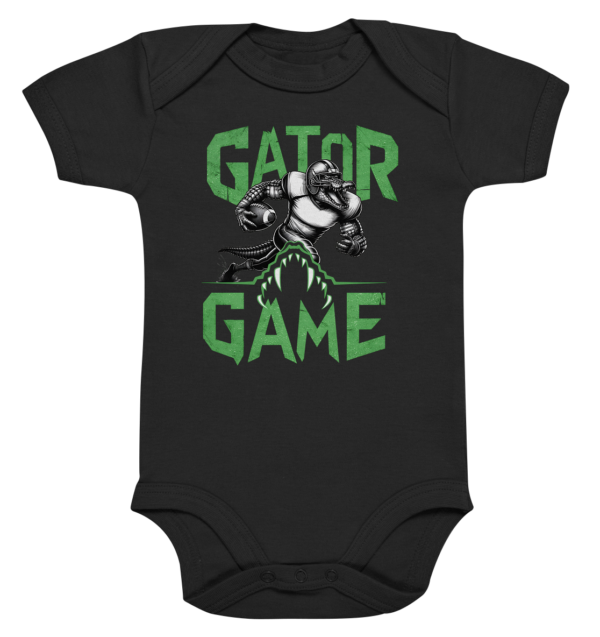 Gator Game - Organic Baby Bodysuite - Amfoo Shop