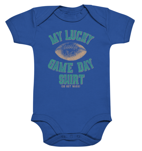 My Lucky Game Day Shirt - Organic Baby Bodysuite - Amfoo Shop