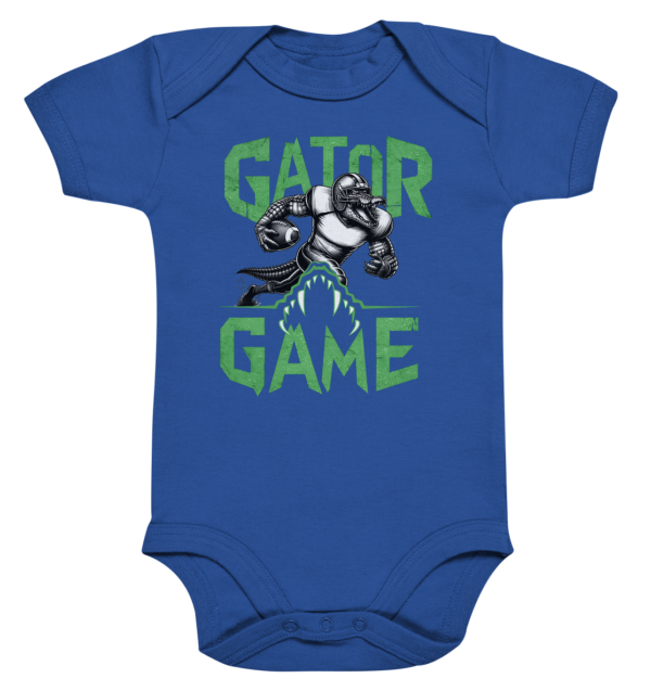 Gator Game - Organic Baby Bodysuite - Amfoo Shop