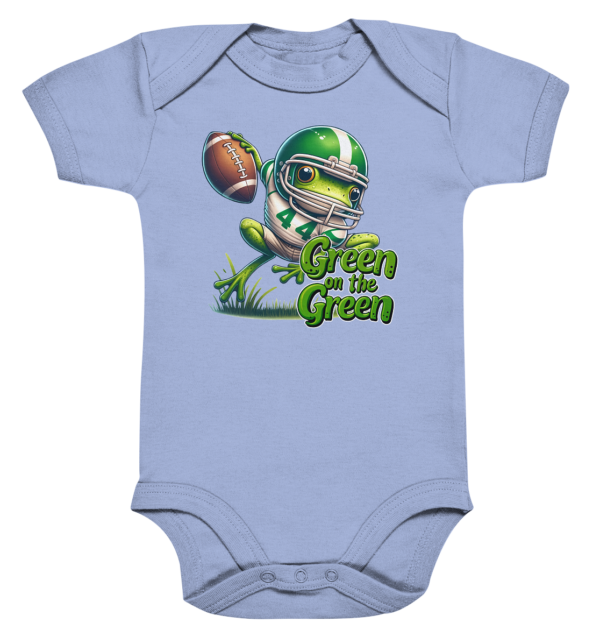 Green Frog- Organic Baby Bodysuite - Amfoo Shop