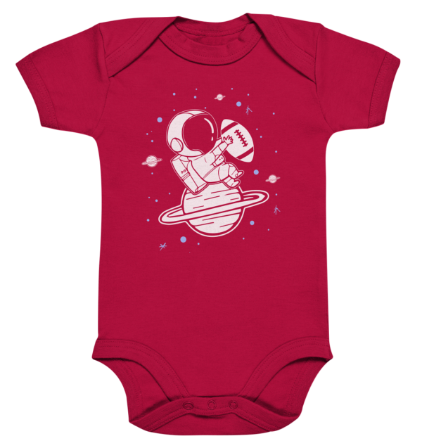 Footballnaut - Organic Baby Bodysuite - Amfoo Shop