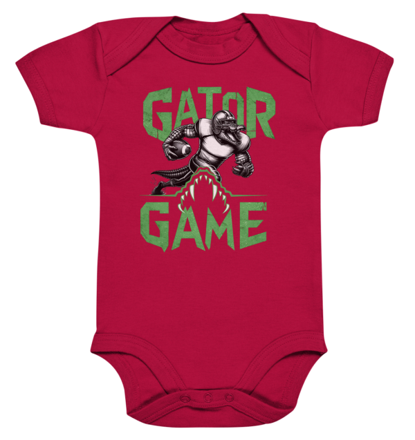 Gator Game - Organic Baby Bodysuite - Amfoo Shop