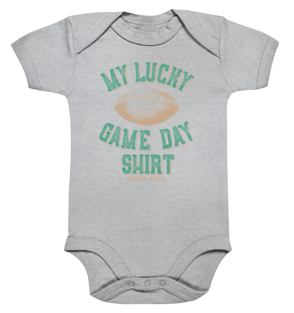 My Lucky Game Day Shirt - Organic Baby Bodysuite - Amfoo Shop