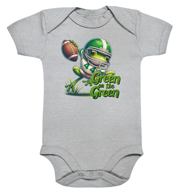 Green Frog- Organic Baby Bodysuite - Amfoo Shop