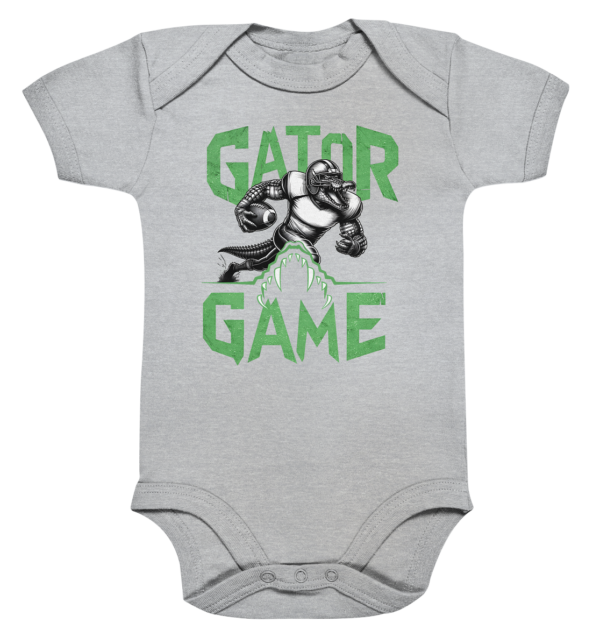 Gator Game - Organic Baby Bodysuite - Amfoo Shop