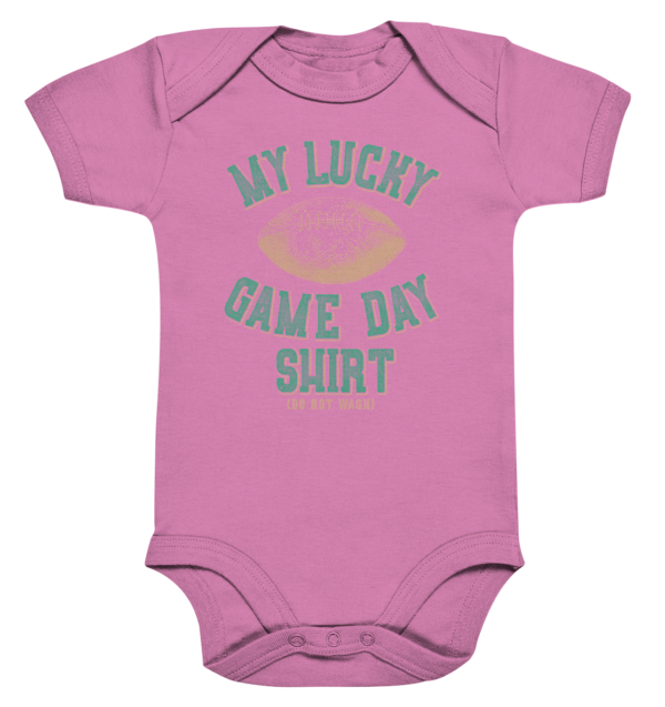 My Lucky Game Day Shirt - Organic Baby Bodysuite - Amfoo Shop