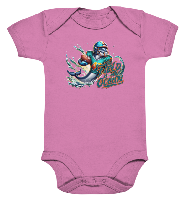 Dolphin - Organic Baby Bodysuite - Amfoo Shop